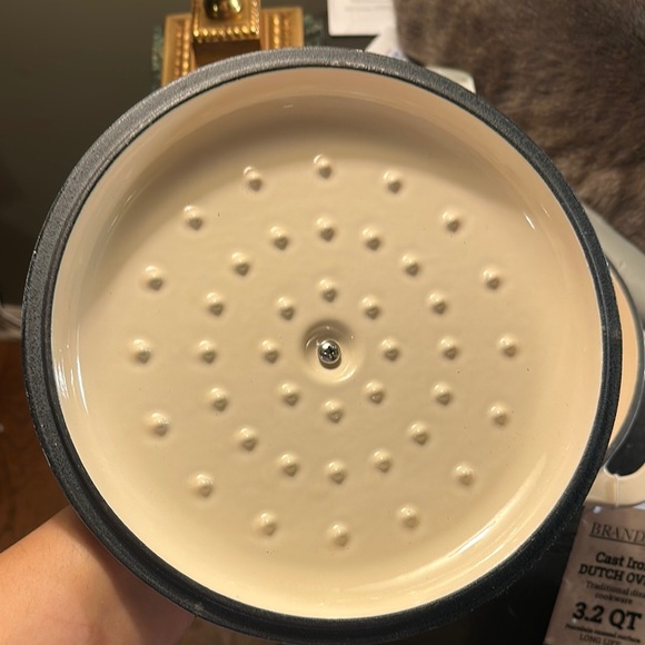 BRANDANI DUTCH OVEN Cream Cast Iron Dutch Oven - Picture 7 of 16